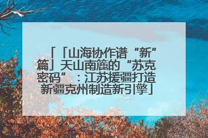 「山海协作谱“新”篇」天山南簏的“苏克密码”：江苏援疆打造新疆克州制造新引擎