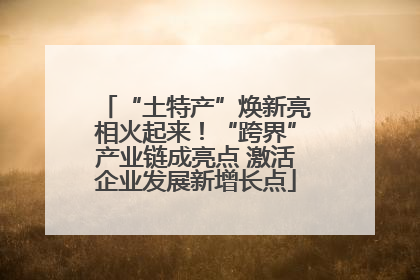 “土特产”焕新亮相火起来！“跨界”产业链成亮点 激活企业发展新增长点
