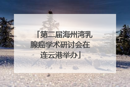 第二届海州湾乳腺癌学术研讨会在连云港举办