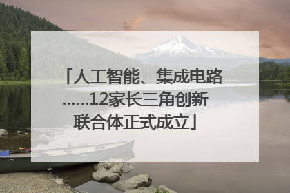 人工智能、集成电路……12家长三角创新联合体正式成立