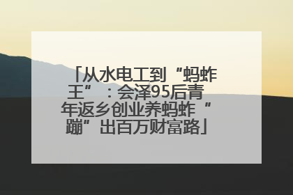 从水电工到“蚂蚱王”：会泽95后青年返乡创业养蚂蚱“蹦”出百万财富路