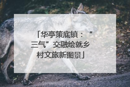 华亭策底镇：“三气”交融绘就乡村文旅新图景