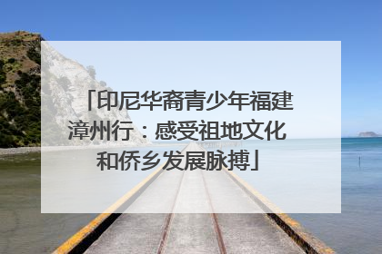 印尼华裔青少年福建漳州行：感受祖地文化和侨乡发展脉搏