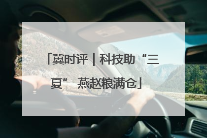 冀时评｜科技助“三夏” 燕赵粮满仓