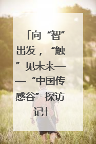 向“智”出发，“触”见未来——“中国传感谷”探访记