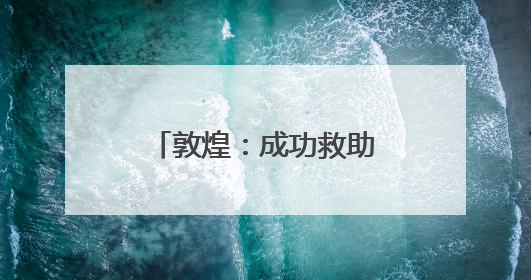 敦煌：成功救助国家二级野生保护动物小苇鳽