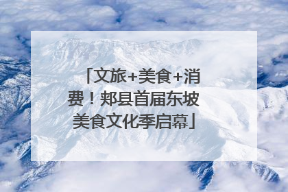 文旅+美食+消费！郏县首届东坡美食文化季启幕