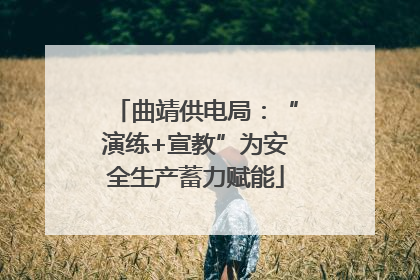曲靖供电局：“演练+宣教”为安全生产蓄力赋能