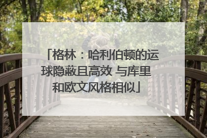 格林：哈利伯顿的运球隐蔽且高效 与库里和欧文风格相似