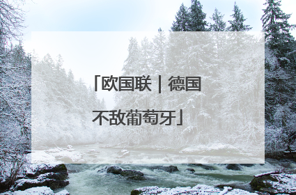 欧国联｜德国不敌葡萄牙
