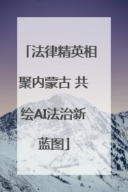 法律精英相聚内蒙古 共绘AI法治新蓝图