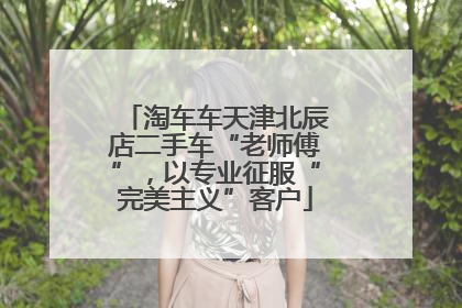 淘车车天津北辰店二手车“老师傅”，以专业征服“完美主义”客户