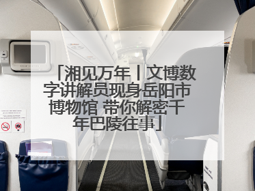 湘见万年丨文博数字讲解员现身岳阳市博物馆 带你解密千年巴陵往事