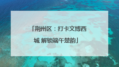 荆州区：打卡文博西城 解锁端午楚韵