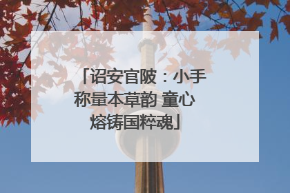 诏安官陂：小手称量本草韵 童心熔铸国粹魂