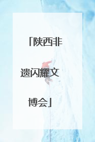 陕西非遗闪耀文博会