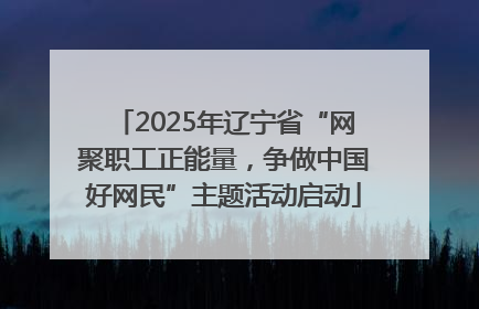 2025年辽宁省“网聚职工正能量，争做中国好网民”主题活动启动